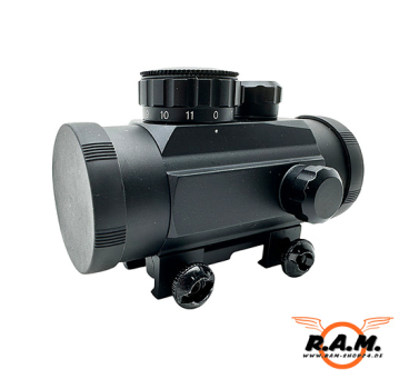 Rotpunkvisier / Red Dot , Alu eloxiert, schwarz