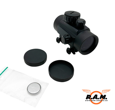 Rotpunkvisier / Red Dot , Alu eloxiert, schwarz