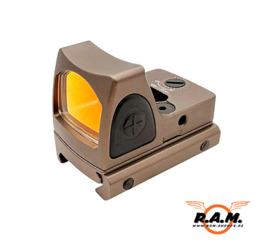 RMR verstellbares Red Dot LED in Desert - passend zur SOLIDCORE G-Mount