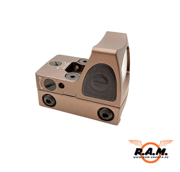 Preview: RMR verstellbares Red Dot LED in Desert - passend zur SOLIDCORE G-Mount