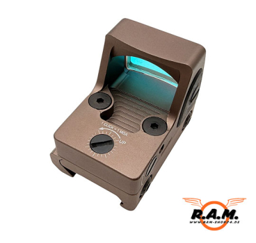 RMR verstellbares Red Dot LED in Desert - passend zur SOLIDCORE G-Mount