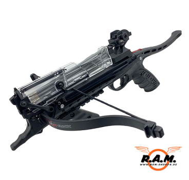 Repetier Armbrust Pistole RED BACK XR 80 LBS im Set