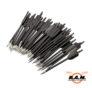 Preview: GoGun REVO 7 Kunststoffpfeile 5,5mm im 50er-Pack