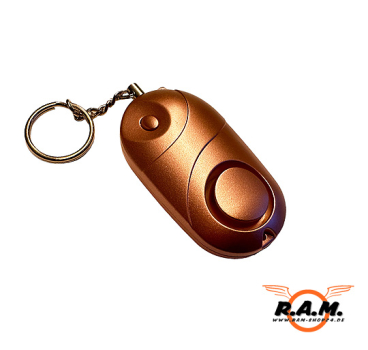 Taschenalarm inkl. LED rosé, max. 120dB