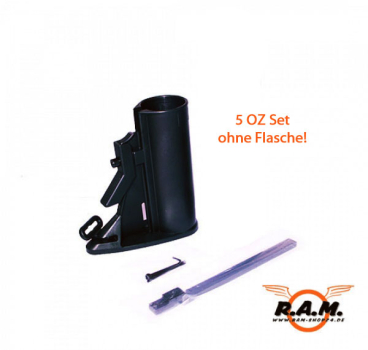 Schulterstütze passend für 5 OZ Tank & passende locking Bar
