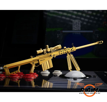 GOATGUNS Modell - Barrett 82A1 cal. .50, gold (Set)