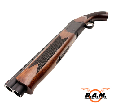 Preview: STEEL HUNTER .68 SAWED-OFF / Abgesägte Schrotflinte Bockdoppelflinte  cal. 0.68