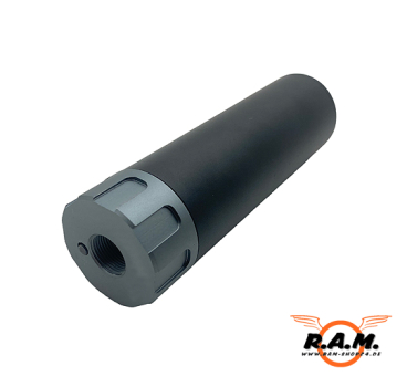Tracer im Schalldämpfer Style 130mm für 6mm & Gelblaster
