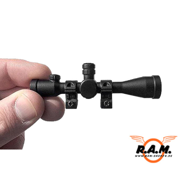 GOATGUNS - Miniatur 50.cal Scope, Black