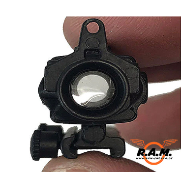 GOATGUNS - Miniatur 4x-Scope, schwarz