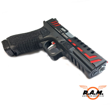 APS SCORPION Pistole cal. 6mm Softair schwarz
