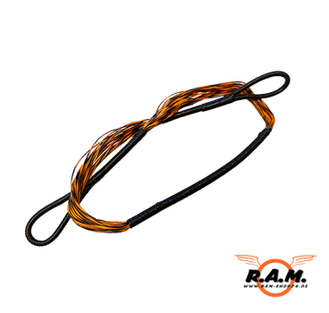 Steambow AR-Serie - Ersatzsehne schwarz/orange