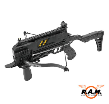 Repetierarmbrust Sobek schwarz 7 Schuss 80 lbs inkl. Bolzen