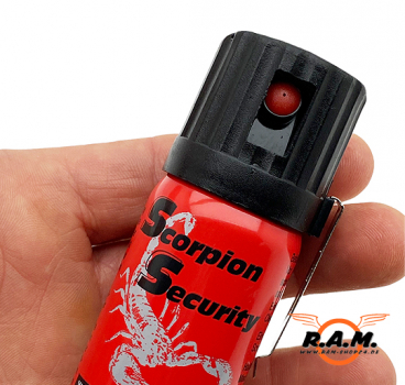 Scorpion Pfeffer 50 ml Weitstrahl mit Clip und Federdeckelkappe