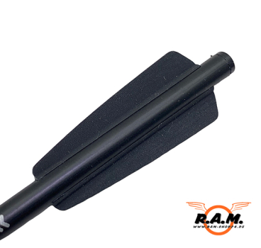 STEAMBOW Bodkinpfeile für Stinger  AR- Serie, 6er Pack, schwarz