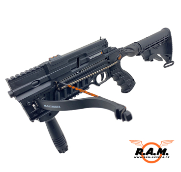 Steambow AR-6 Stinger II Tactical Set "geschlossenes System" inkl. 6 Pfeile und Ersatzsehne