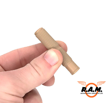 GOATGUNS - Miniatur AR Suppressor, Tan
