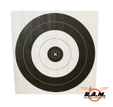 Zielscheibe COMBAT 1 Face 37 x 37 cm 10 Stück