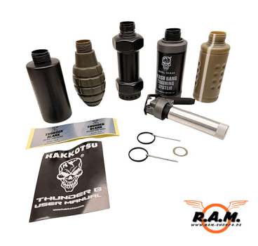 Thunder B Multi Airsoft Co2 Granate Pack – 5 Shells **Ready to Fire Set**