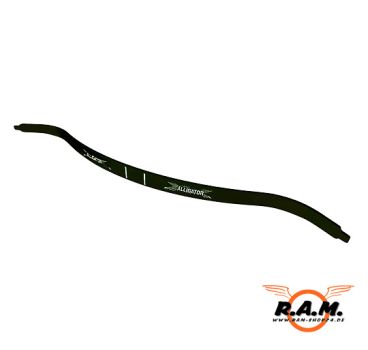 Man Kung Ersatzbogen für Alligator, schwarz