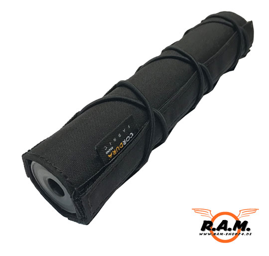 Schalldämpfer universal Cover bis ca 35mm SOLIDCORE schwarz - ram