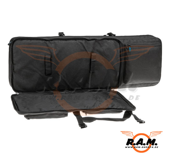 Padded Rifle Case Combo 86+60cm, schwarz 