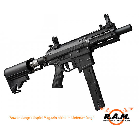 Milsig M17 MagFed CQC A2 inkl 0,2 L HP System und 2x 20-Schuss Magazine