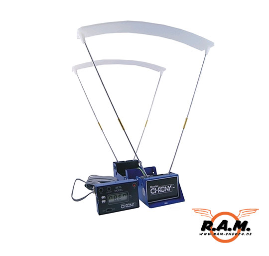 SHOOTING CHRONY Mod. BETA (blau) Version MASTER (umschaltbar von feet