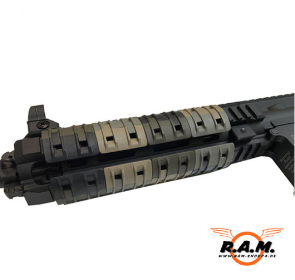 Low Profile Rail Panel - in Camo, 16 Stück (teilbar) !