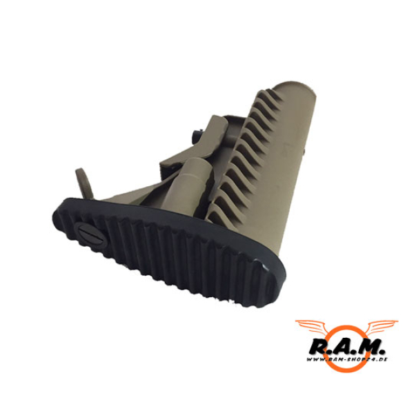 M4 Combat Hinterschaft SOLIDCORE für M4 / M16 und alle R-tubes Farbe TAN