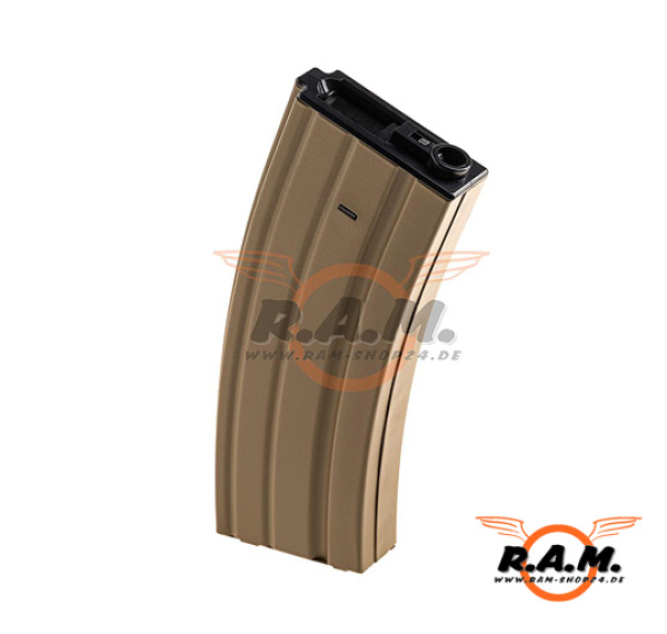 Magazin M4 Hicap 450rds, Tan (Pirate Arms)