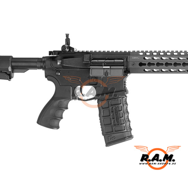 G&G Softairgewehr CM16 E.T.U. SRL S-AEG, schwarz