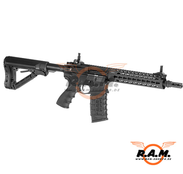G&G Softairgewehr CM16 E.T.U. SRL S-AEG, schwarz