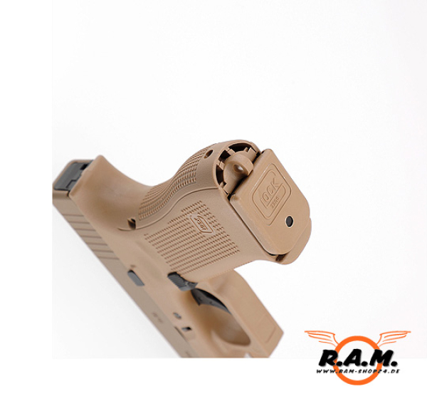 Airsoftpistole GLOCK 19X Coyote, 6mm, GBB