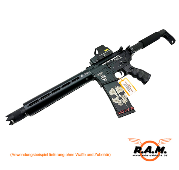 SOLIDCORE SlipON Monolith Pro 10" Minimalist RIS Handguard Vollmetall (ALU)