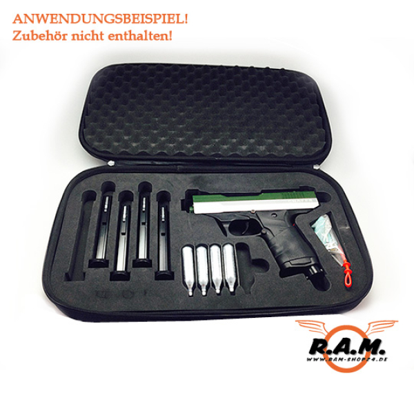 Kingman Training Deluxe Waffenkoffer für KT Chaser / Eraser,schwarz