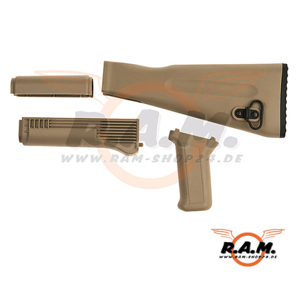 AK74M Conversion Kit Dark Earth (King Arms)