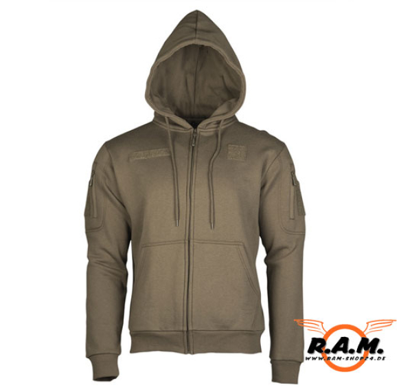 Taktischer Hoodie / Kapuzenjacke, Ranger Green/oliv