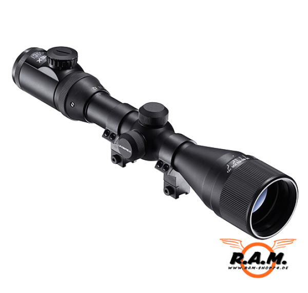 Walther 4-12 x 50 CI beleuchtet, MilDot, schwarz