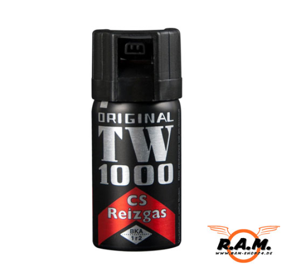 CS-Abwehr-Gas TW1000 (40 ml) Man