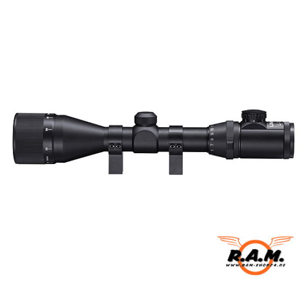 Walther 4-12 x 50 CI beleuchtet, MilDot, schwarz