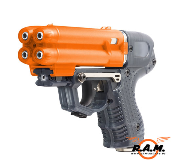 Pfefferspraypistole JPX6 mit 4 Schuss Speedloader