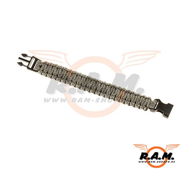Paracord Bracelet Compact Invader Gear ACU Camo