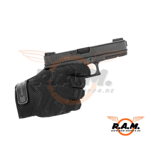 Shooting Gloves in schwarz (Invader Gear)