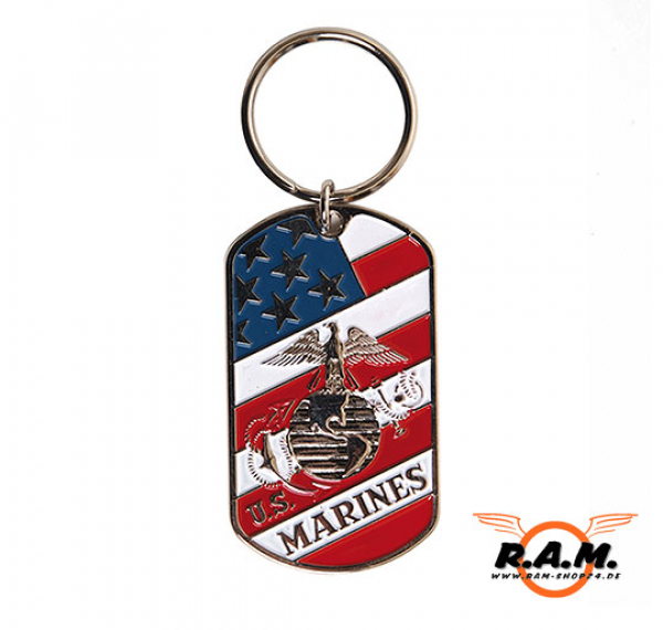 Schlüsselanhänger US Dog "Marines"