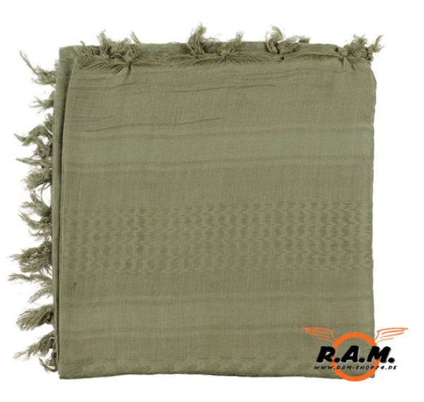 PLO Tuch, Shemag, supersoft, oliv (120 x 115cm)