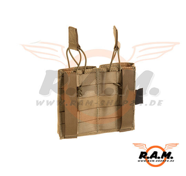 5.56 "Double Direct Action" zweifache AR15 Magazintasche, coyote