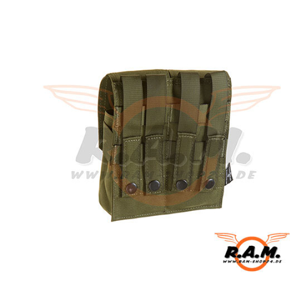 Invader Gear - 5.56 Doppelte Molle Magazintasche in Oliv