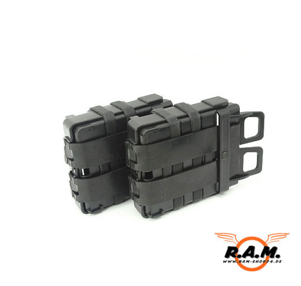 FAST MAG GEN. 3 schwarz 2er Pack "Extra Breit" SOLIDCORE