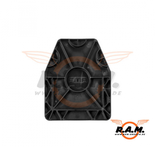 SAPI Dummy Ballistic Plate, schwarz, 250 x 310 mm